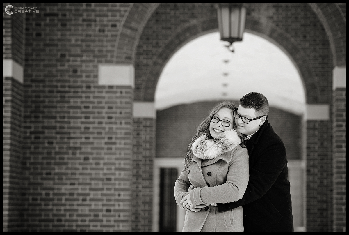 Saratoga Winter Engagement Shoot