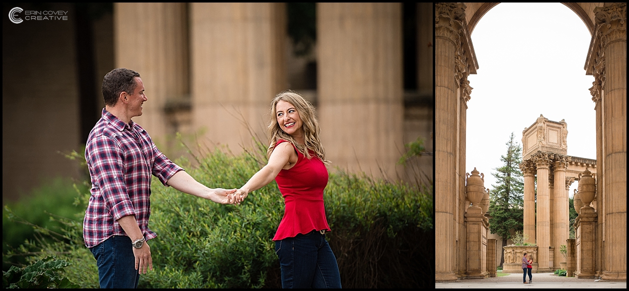 San Francisco CA engagement photography