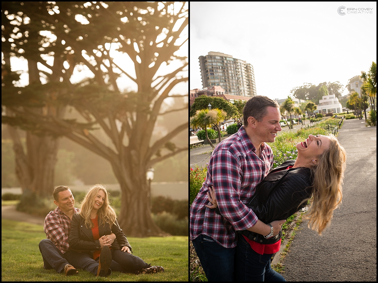 San Francisco CA engagement photography