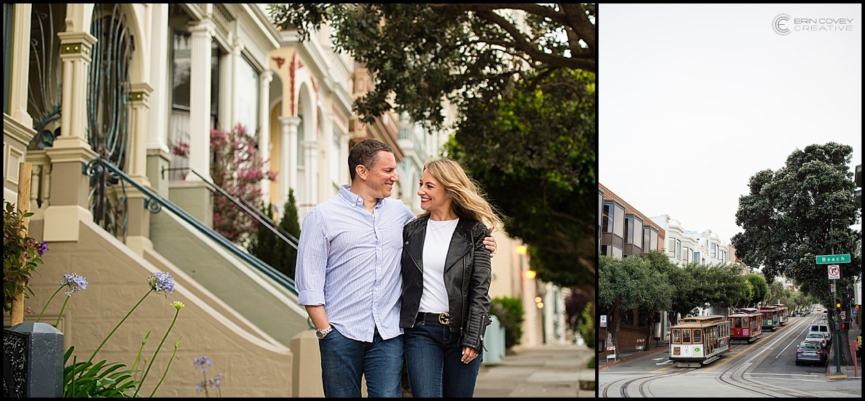San Francisco CA engagement photography
