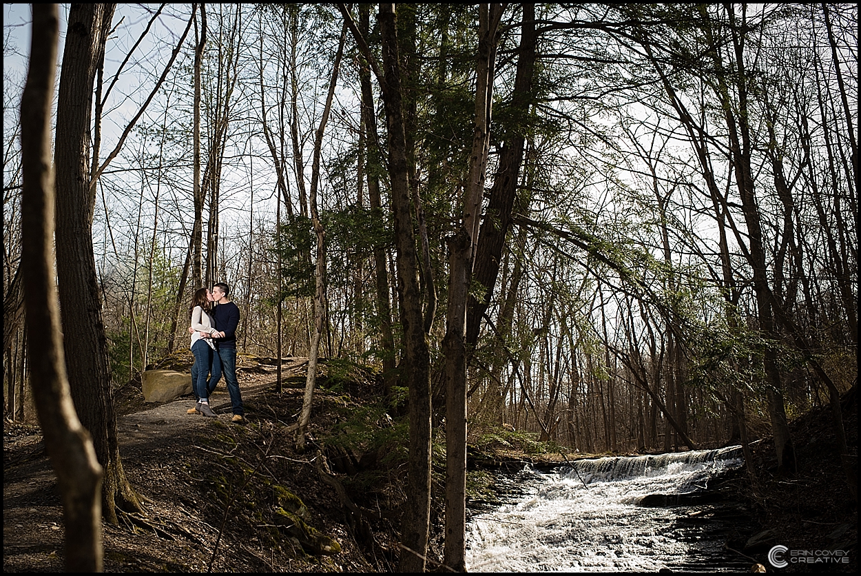 Letchworth Park NY engagement photography