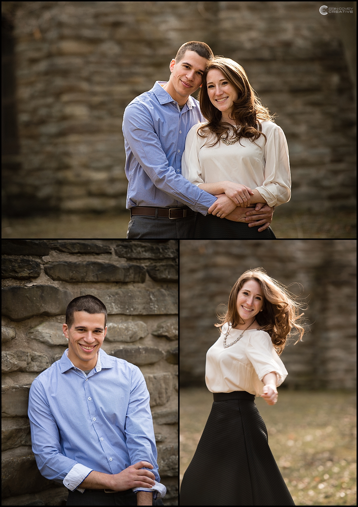 Letchworth Park NY engagement photography