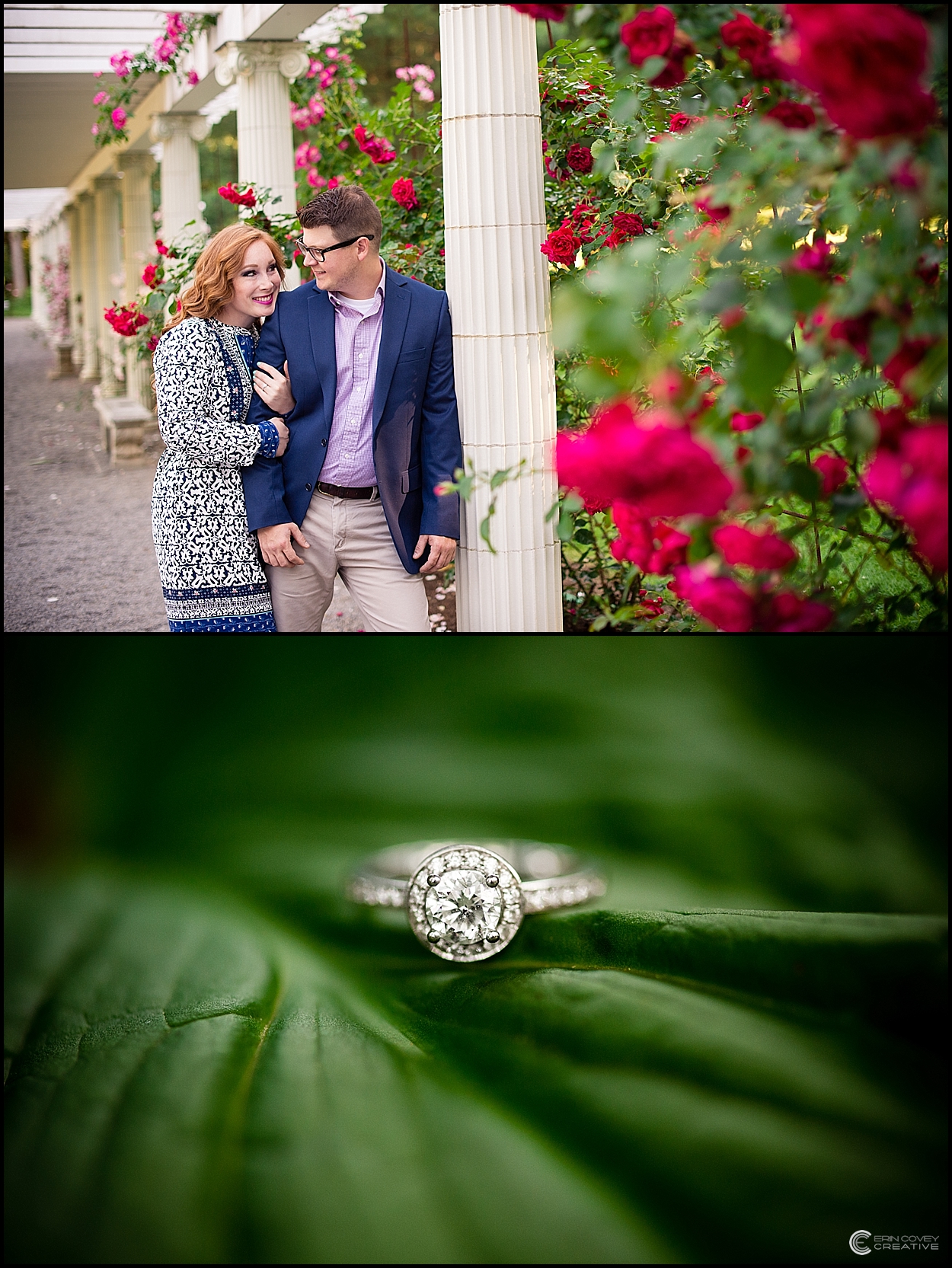 Saratoga Springs NY engagement photography