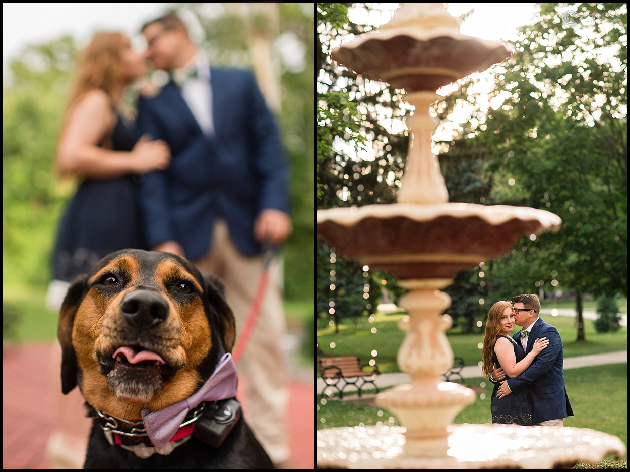 Saratoga Springs NY engagement photography