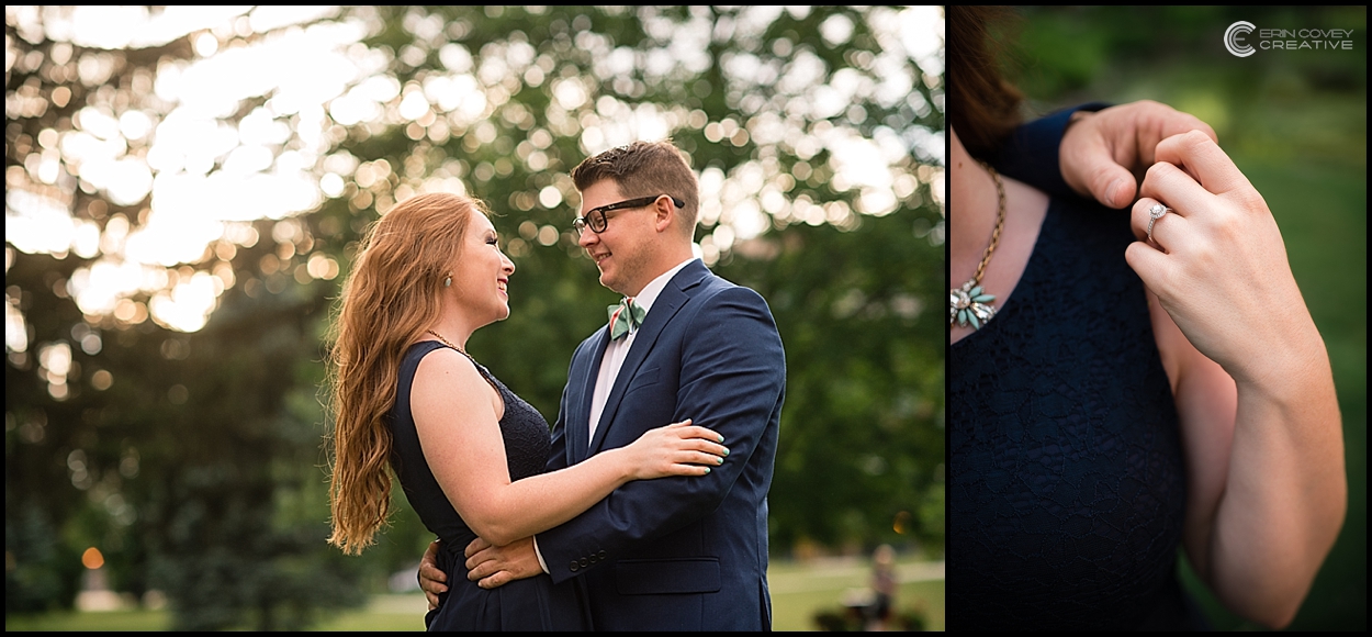 Saratoga Springs NY engagement photography