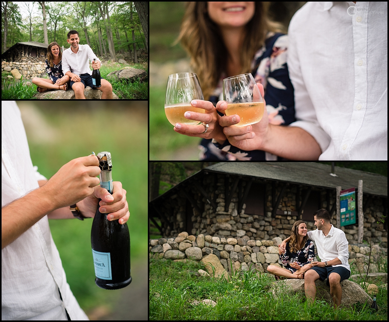 Hudson Valley engagement photography