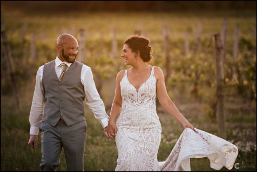 A wedding at Glenora Wine Cellars in Dundee, NY