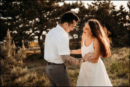 Nahant, MA engagement session