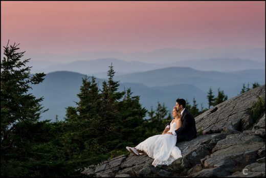 Summer wedding at William Allen Farm in Pownal Maine