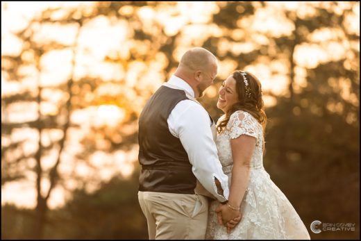 Sunset Wedding Phtoos, Stonebridge Golf & Country Club, Frankfort, NY