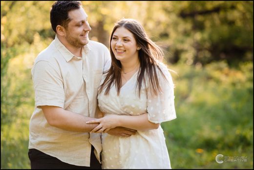 Chittenango Falls State Park Engagement Session, Cazenvoia, NY