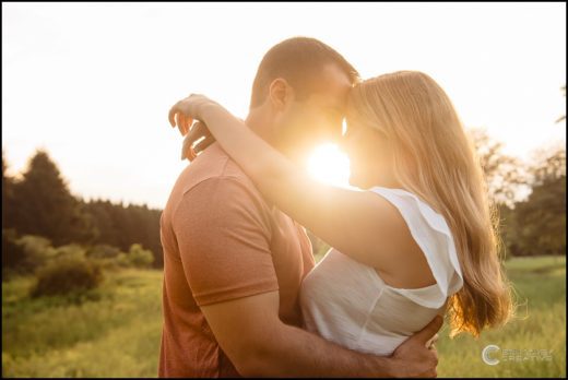 Engagement Session at Green Lakes State Park, Syracuse NY