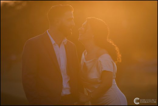 Sunset Engagement Photos, Troy NY