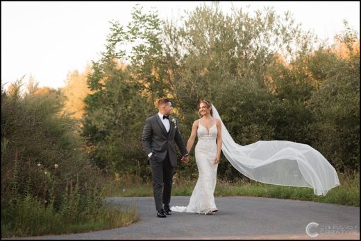 Outdoor Wedding Photos at The Lodge in Skaneateles