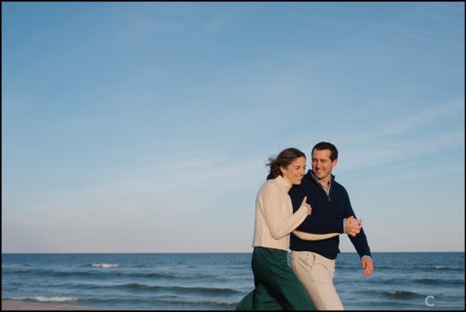 Engagement Session along the New Jersey Shore at Seaside Heights.