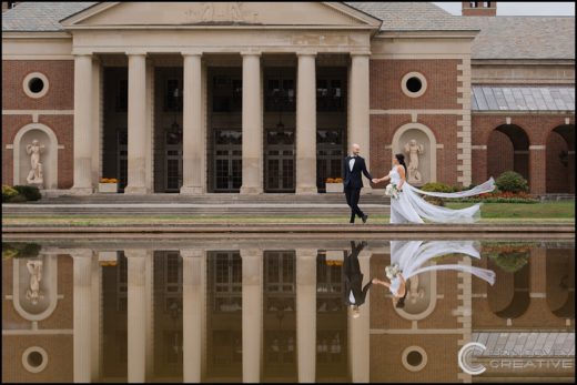 Autumn wedding at the Hall of Springs venue in Saratoga Springs, NY.