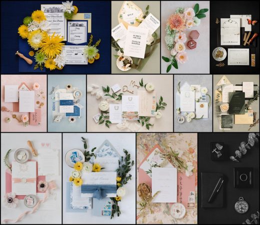 Wedding Invitation Styling Inspiration